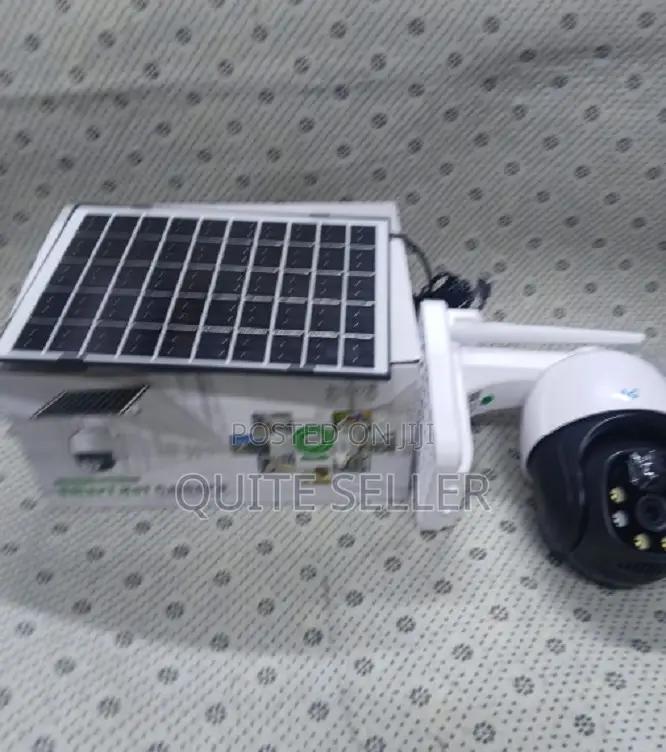 V380 Single Lens 2mp Mini Solar PTZ Camera1 360 Degree Rotation
