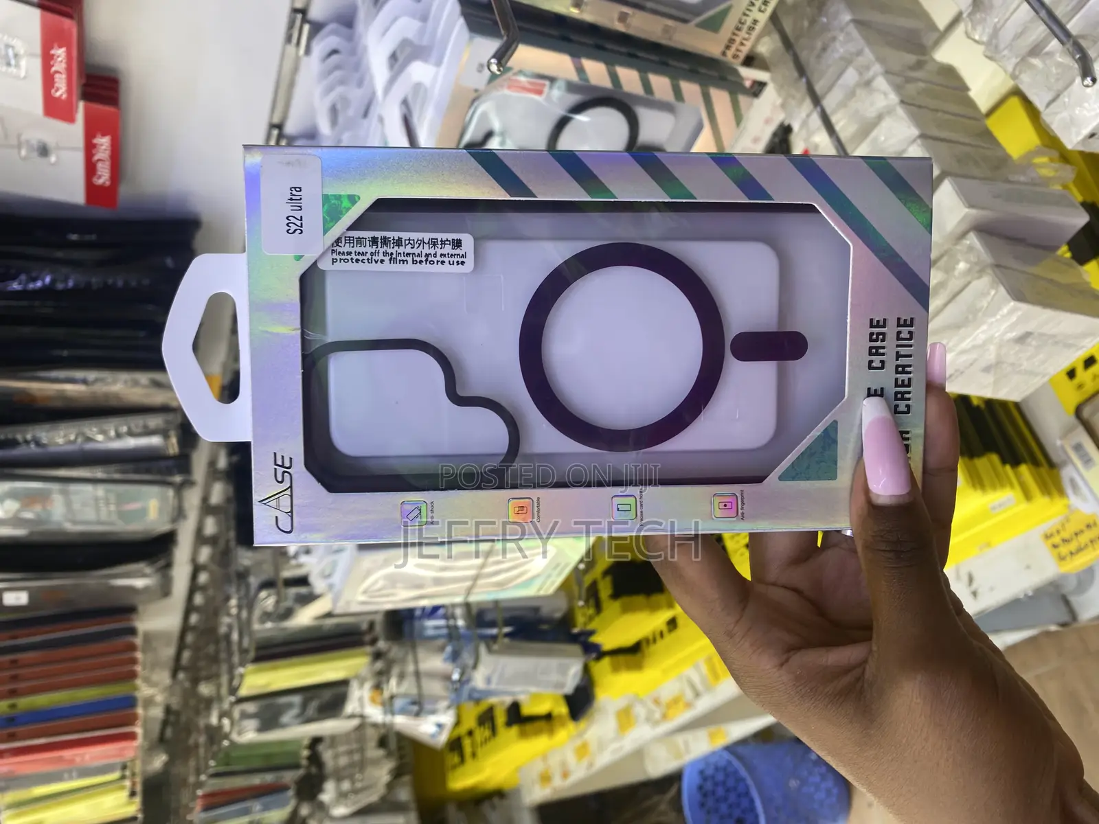Musxaes Samsung Galaxy S22 Ultra Newskin Case Compatible With Magsafe