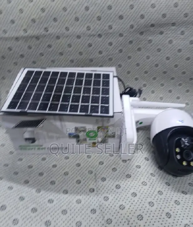 4g V380 Single Lens Solar PTZ Camera Built-in Microphone and Speaker