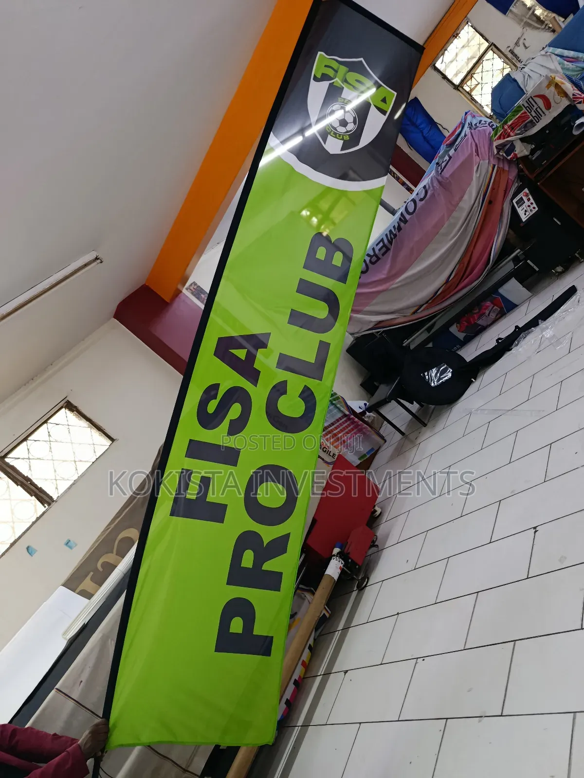 4.5 Telescopic Flags for Field Use