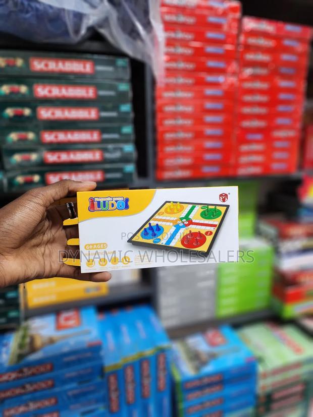 Magnetic Ludo Board Game.
