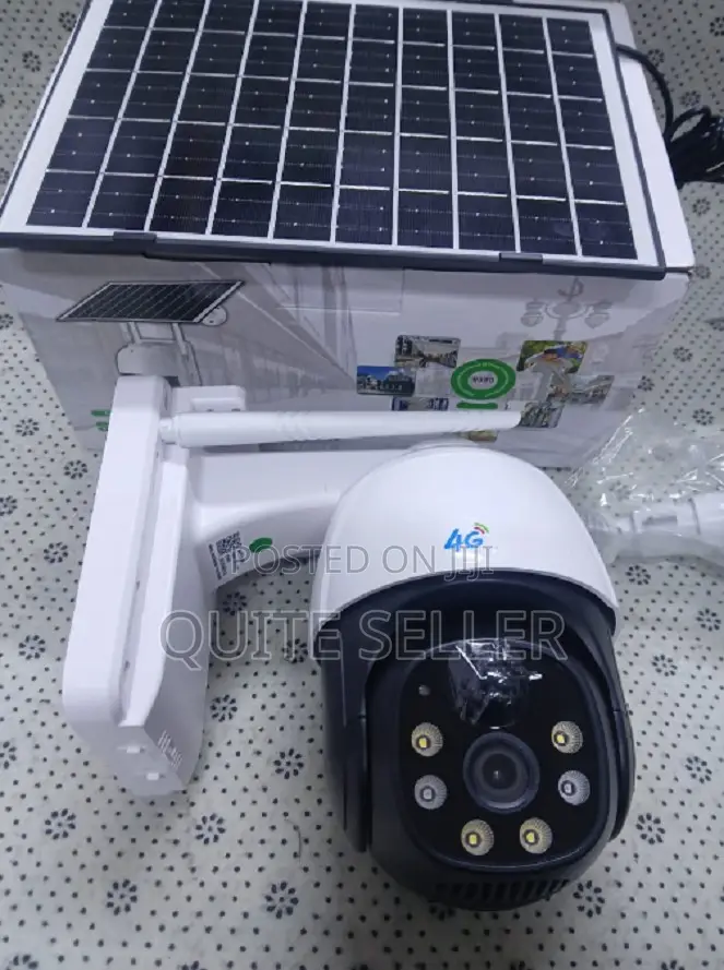 V380 Outdoor 4g Solar Powered PTZ Double Lens