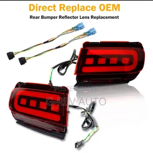 Prado J150 Rear Aftermarket Bumper Reflectors.