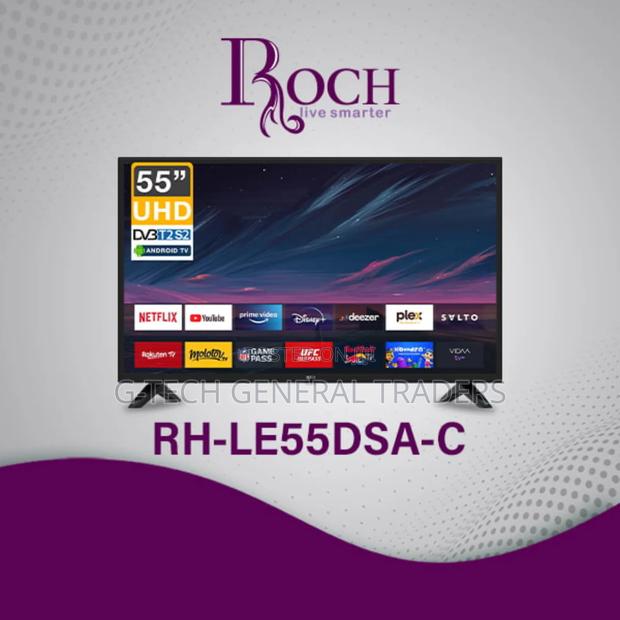 Roch 55inch Smart Android Frameless Led 4k Tv - main view