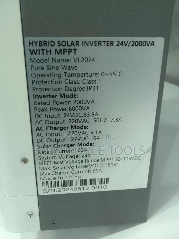 2kva 24volts Solarmax Hybrid Inverter - thumbnail 2