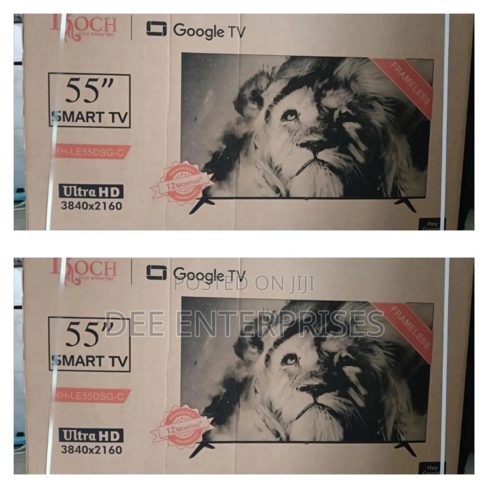Roch 55 Inch Smart Google Led Tv