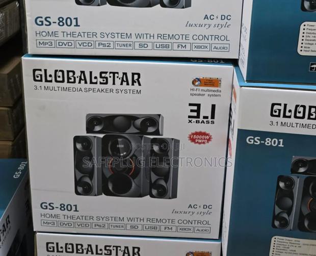3.1ch, Globalstar Home Theatre System - (Remote Control) Woofer System