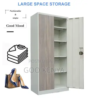 Home Wardrobe; Durable Wooden Wardrobe With Dual Doors