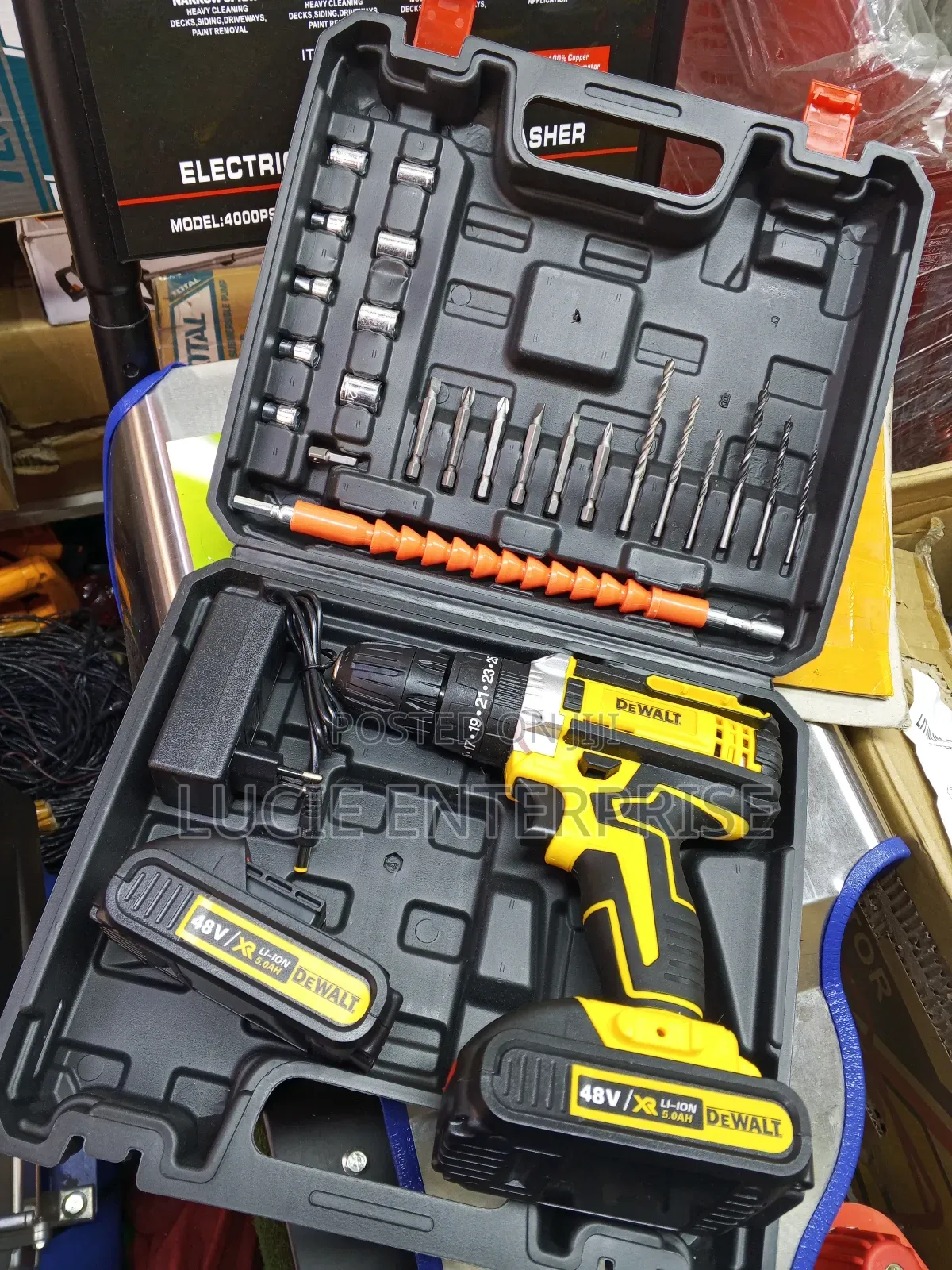 Dewalt Cordless Drillset 48v