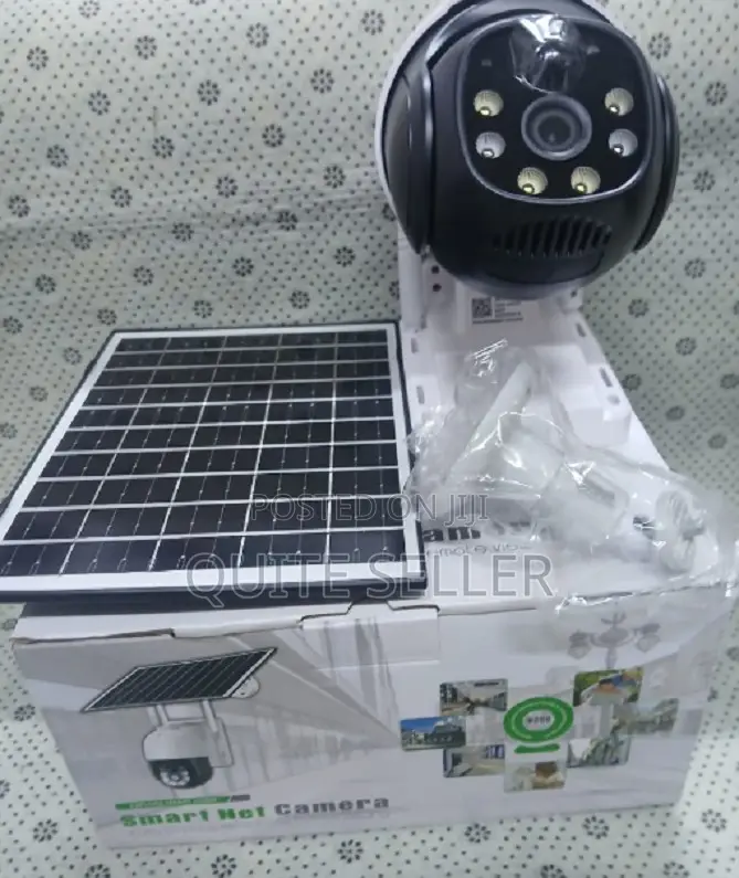 V380 Outdoor 4g Solar Powered PTZ Double Lens - Human Motion Tracking