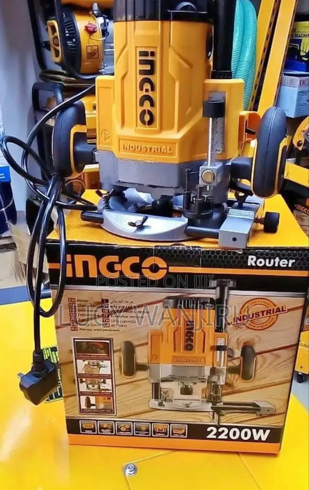 2200w Ingco Wood Router/ Palm Router