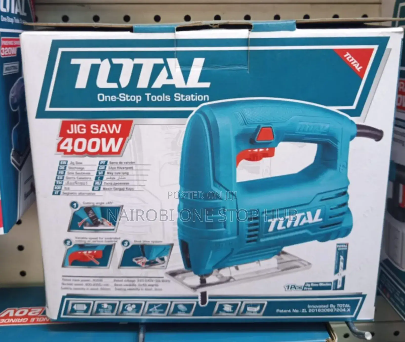 Total 400w Electric Jigsaw