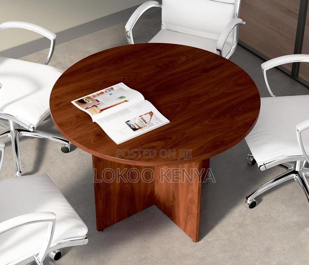 Office Table : Round Boardroom Office Table - thumbnail 4