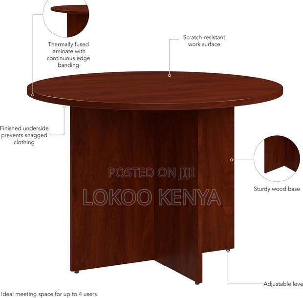 Office Table : Round Boardroom Office Table - thumbnail 5