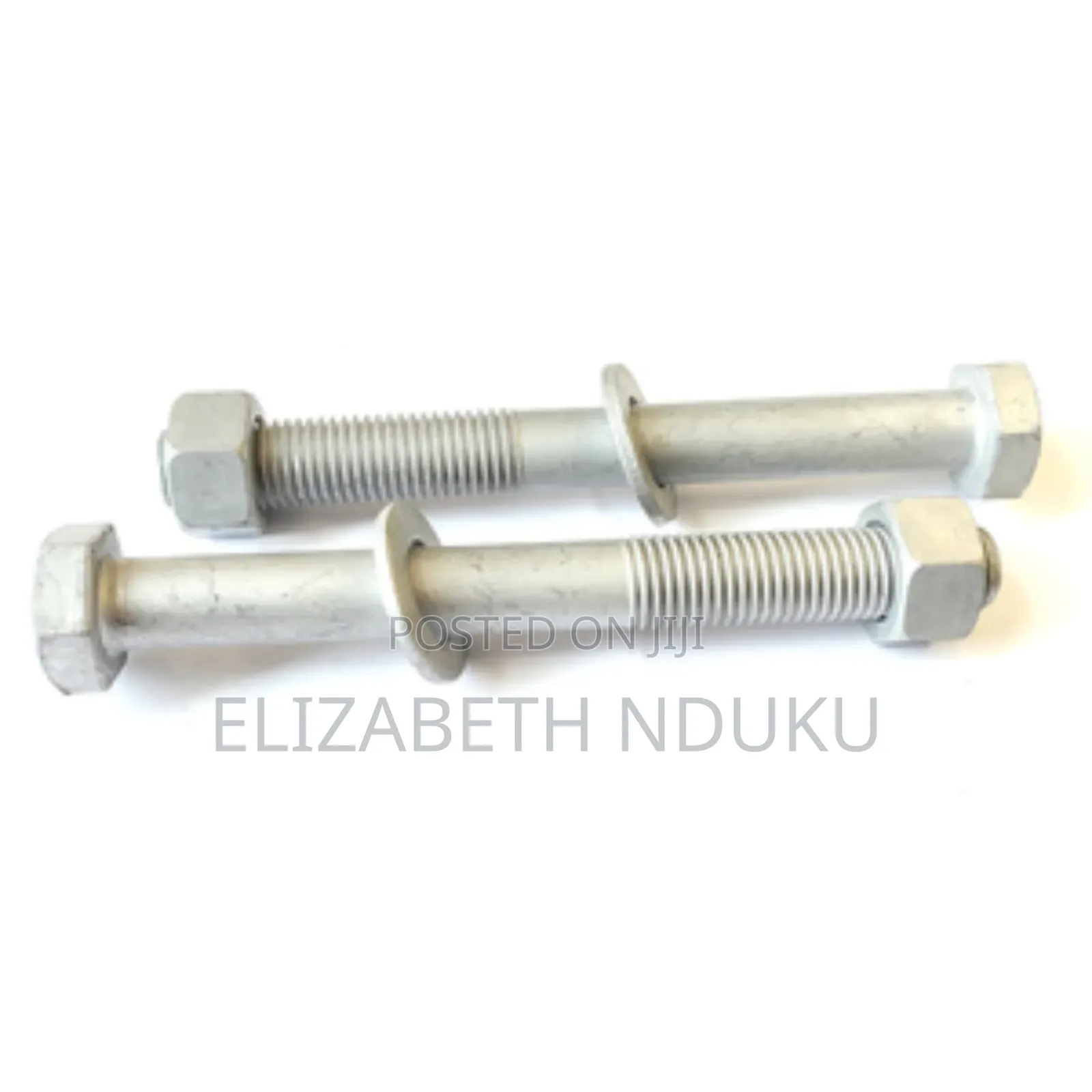 Galvanized Guard Rail Bolts 16 by 270mm