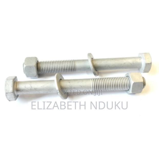 Galvanized Guard Rail Bolts 16 by 270mm