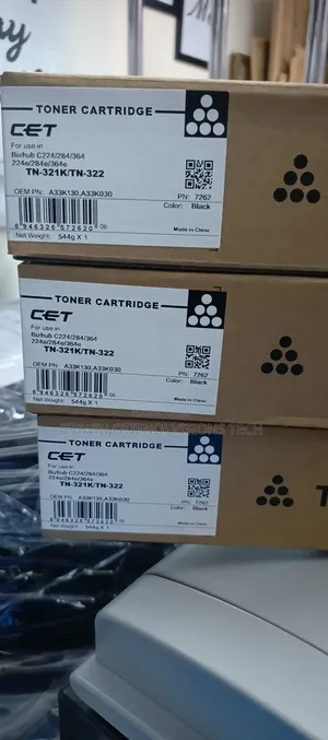 Cet Brand Tn321/322 Black Toner
