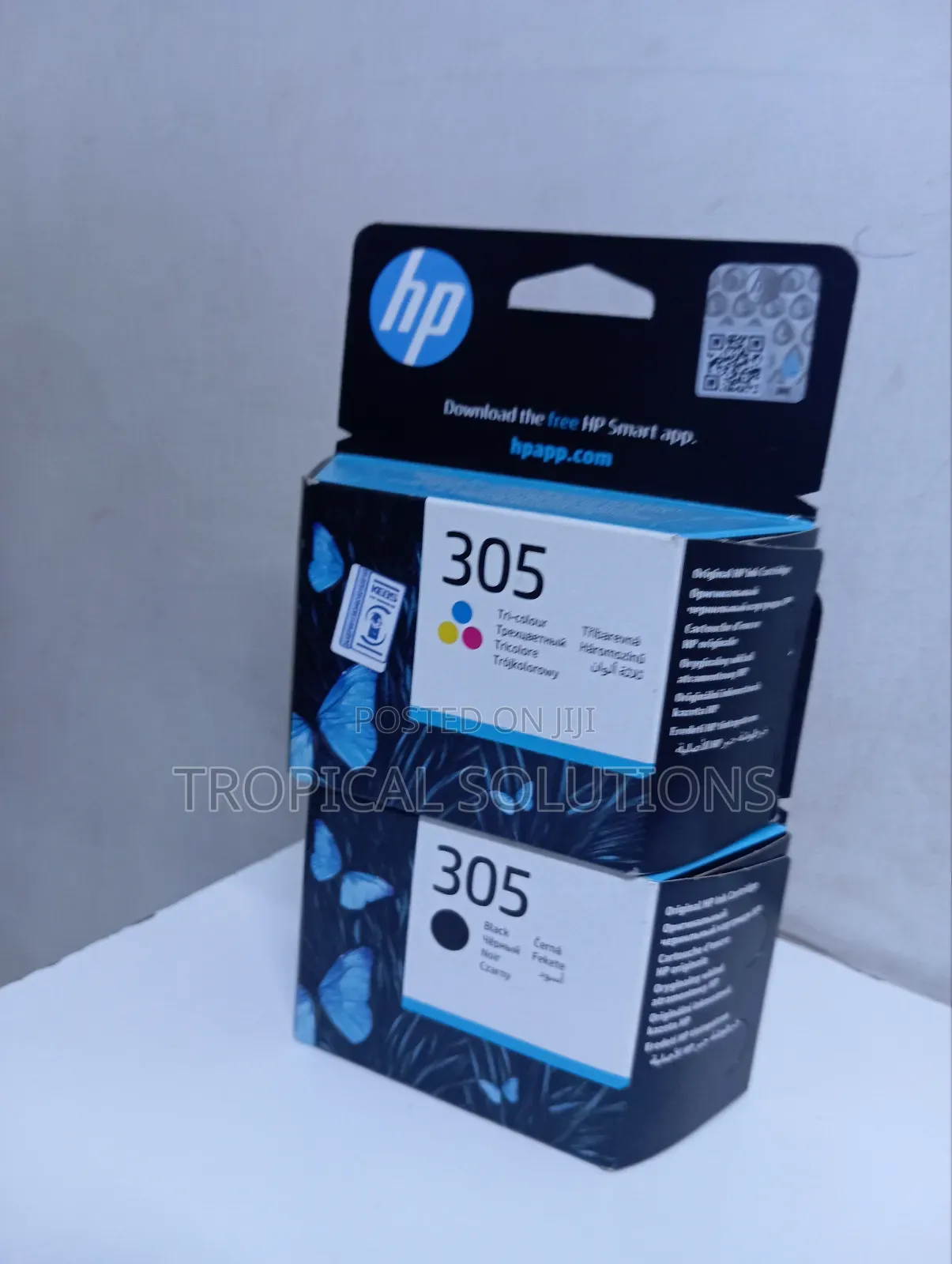 Hp 305 Cartridge Black and Coloured Available