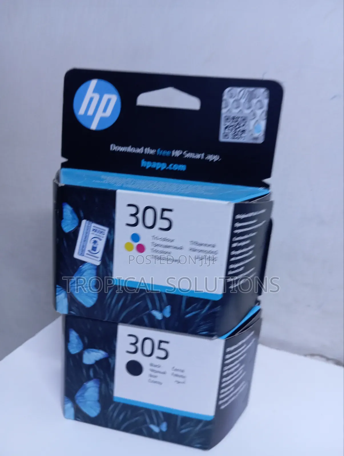 Hp 305 Cartridge Black and Coloured Available