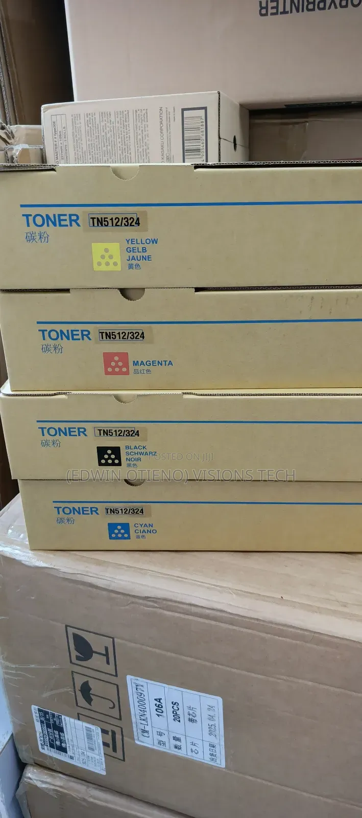 Tn324/512 Color Toner for Bizhub C458/558
