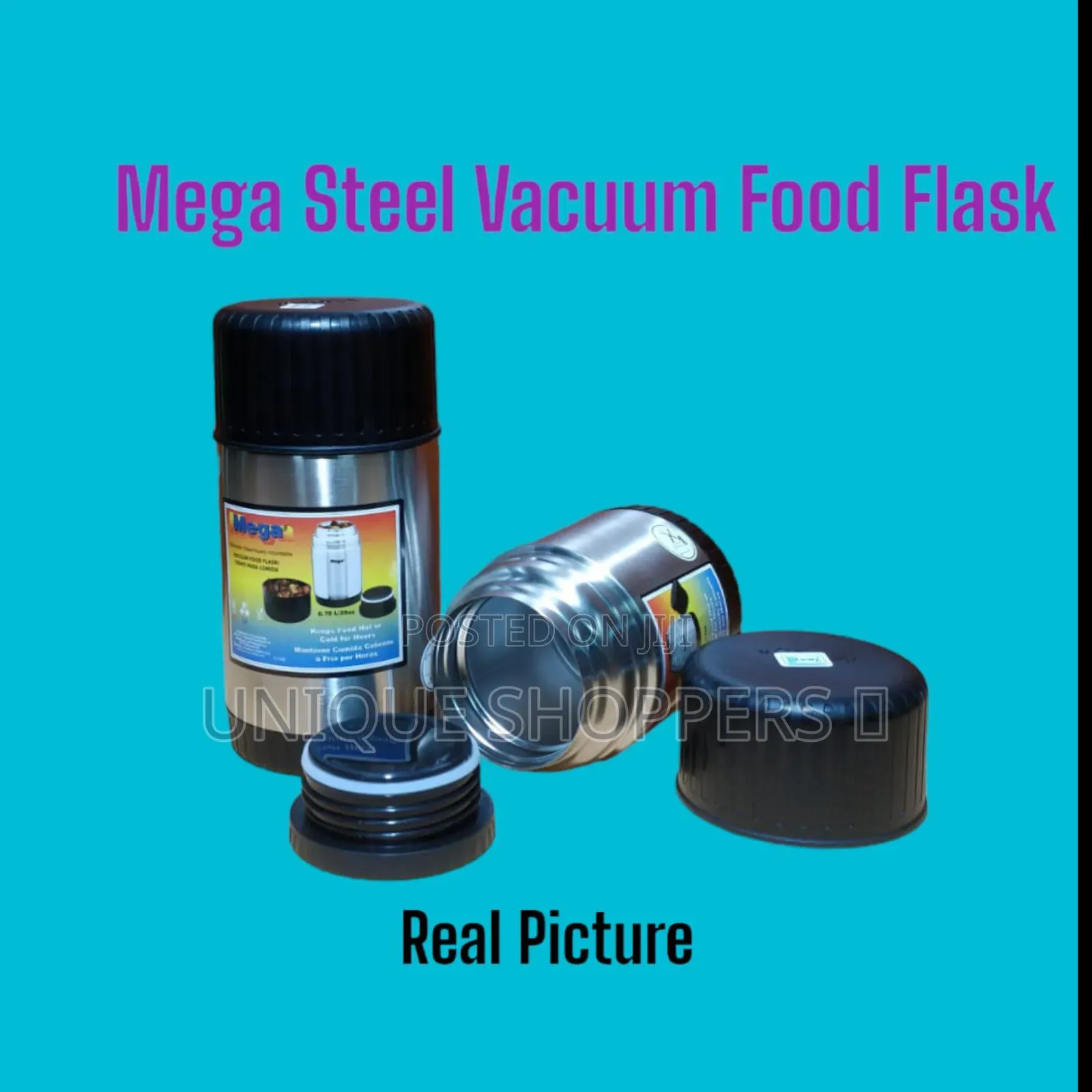 Mega Stainless Steel Vacuum Food Flask