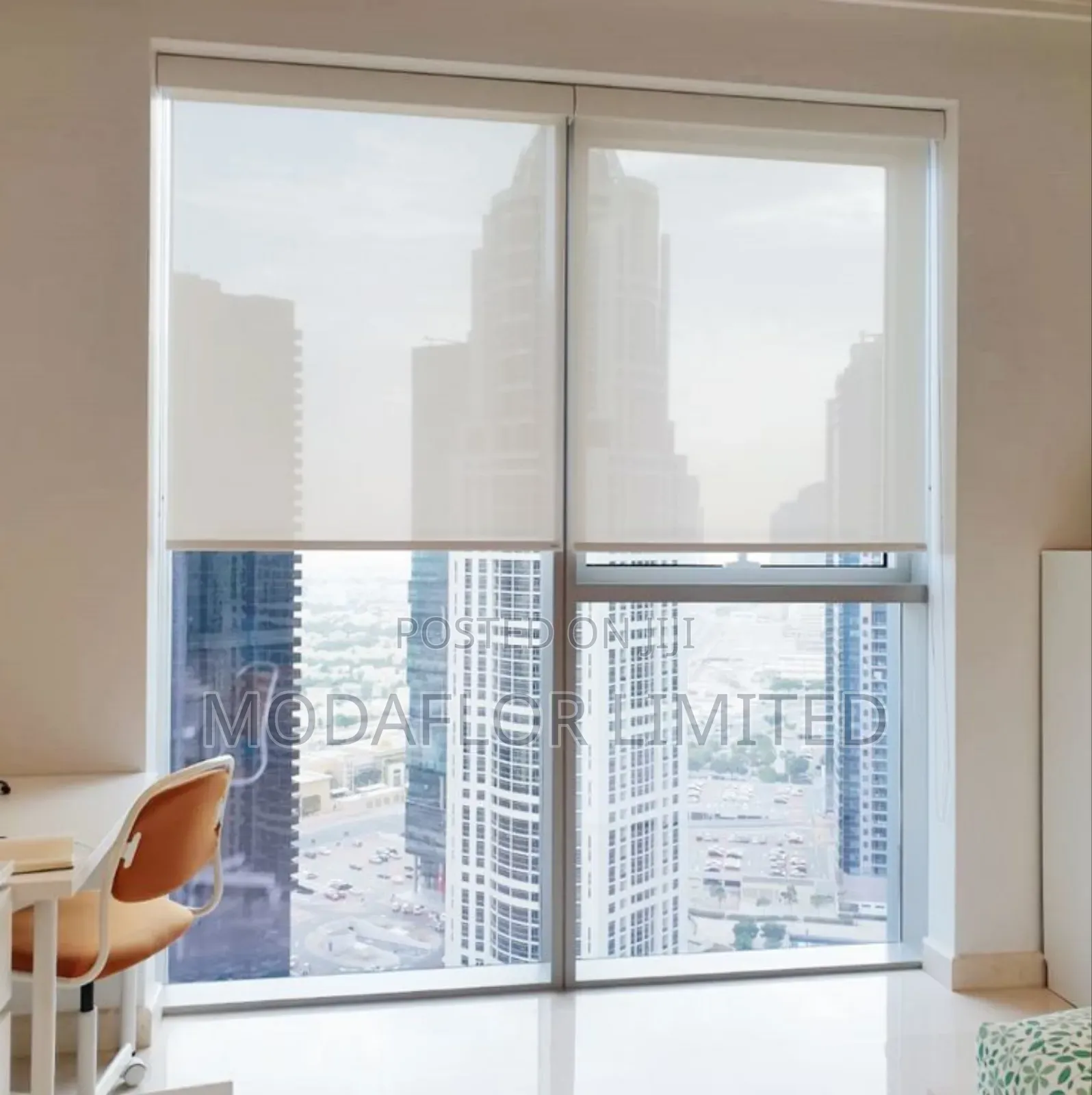 Office Home Sunscreen Roller Blinds – Stylish Durable 