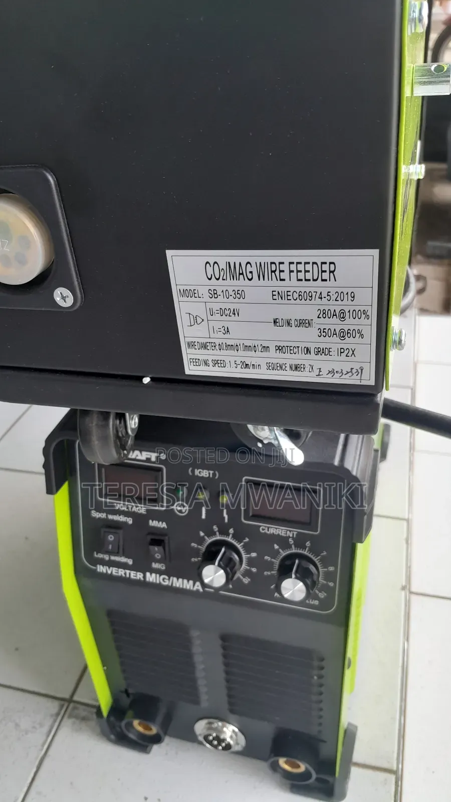 Gas Shielded  Welding  Machine With  Mma Function/ Model :Mig/Mma-350f