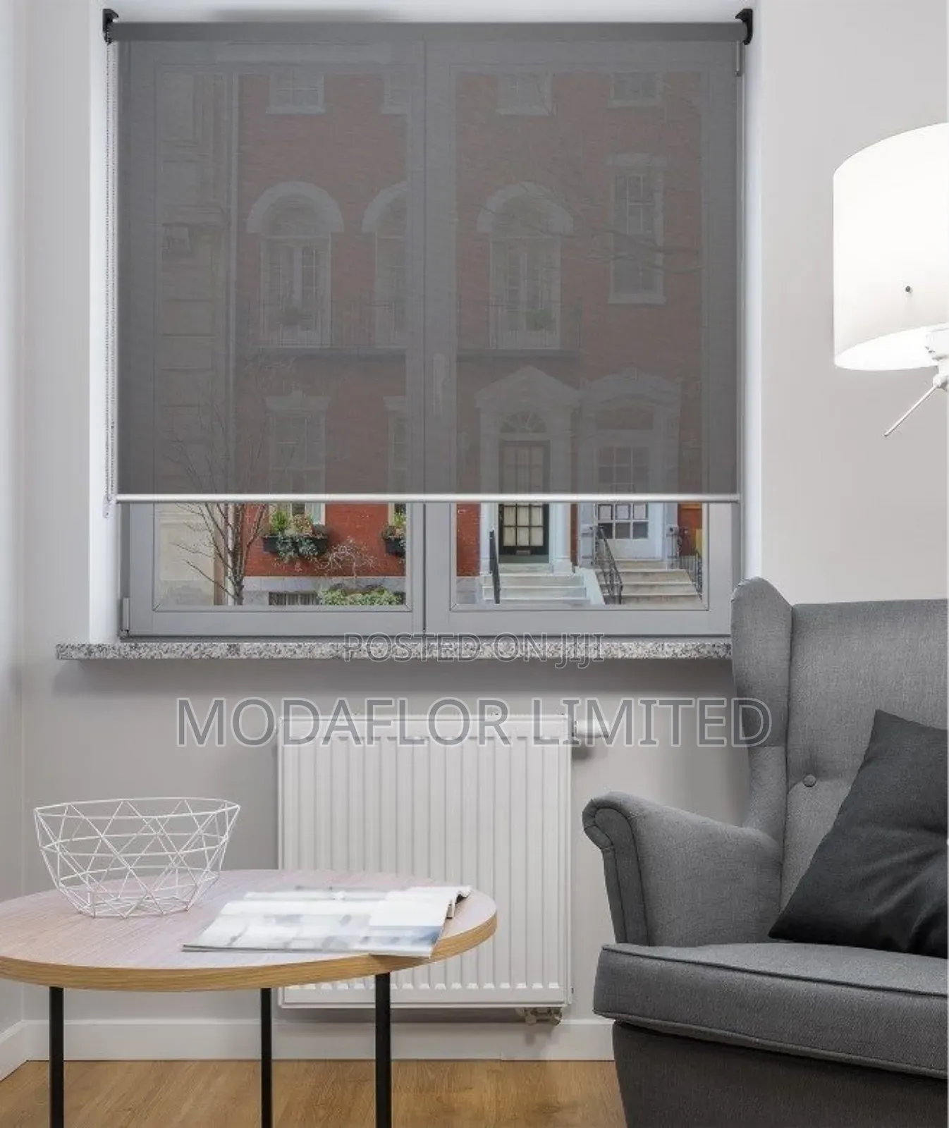 Sleek Sunscreen Roller Blinds – Perfect for Apartments Offices 