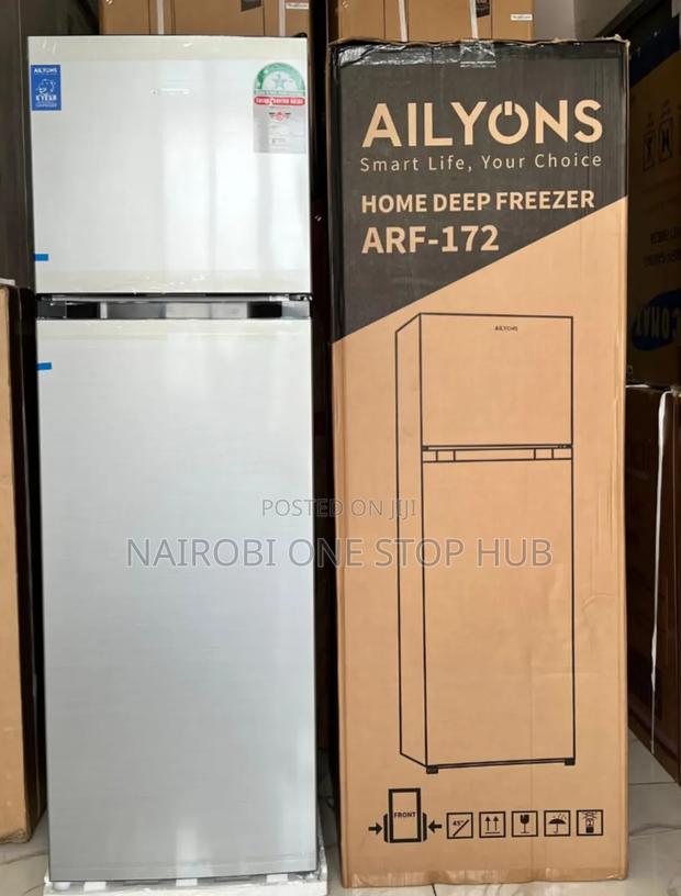 Ailyons 90 Litres Double Door Fridge - main view