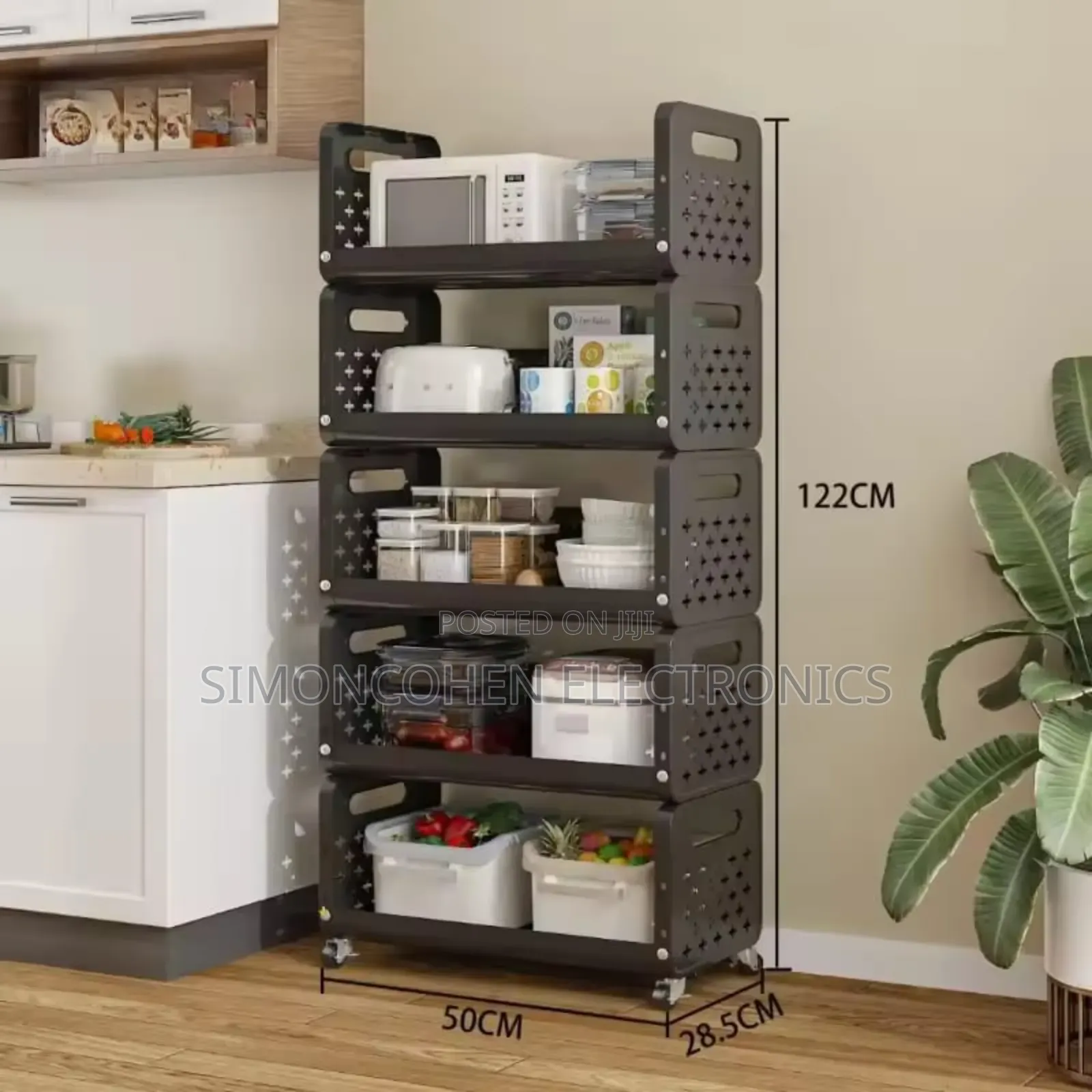 Kitchen Basket Household Storage Rack