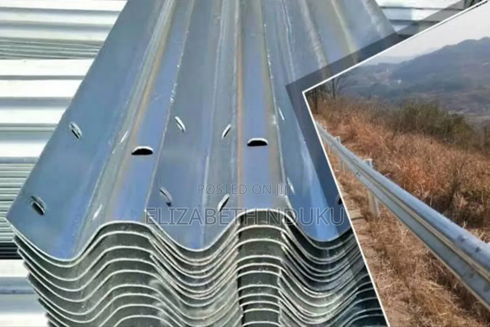 Galvanized Rail Guard