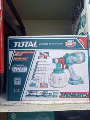 Total Lithium-Ion Spray Gun (20v), Model Tsgli20042.