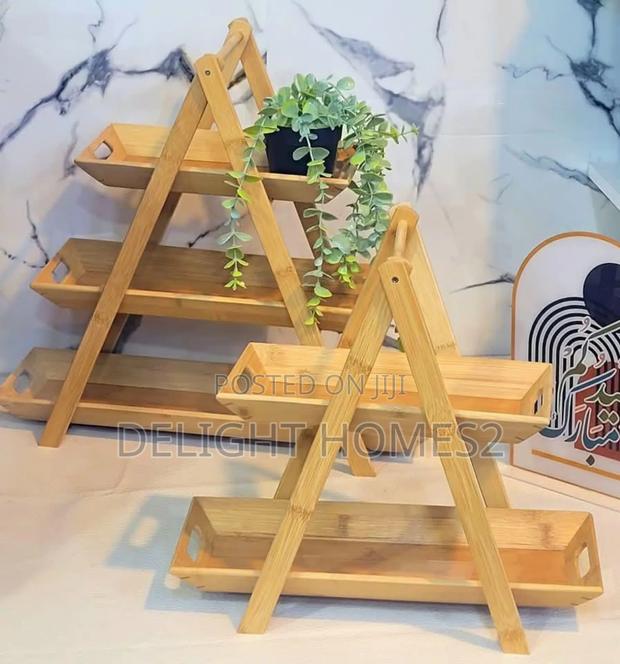 3 Tier Bamboo Snacks Tray_hh - thumbnail 2