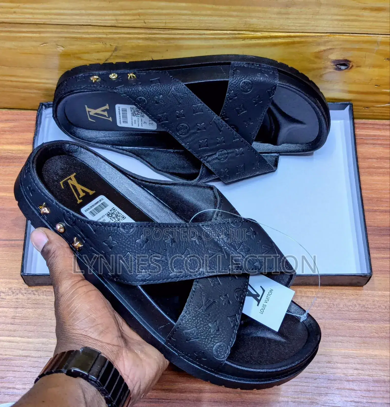 Lois Vouttion Criss Cross Sandals ,Louis Sandals Sizes 40-45