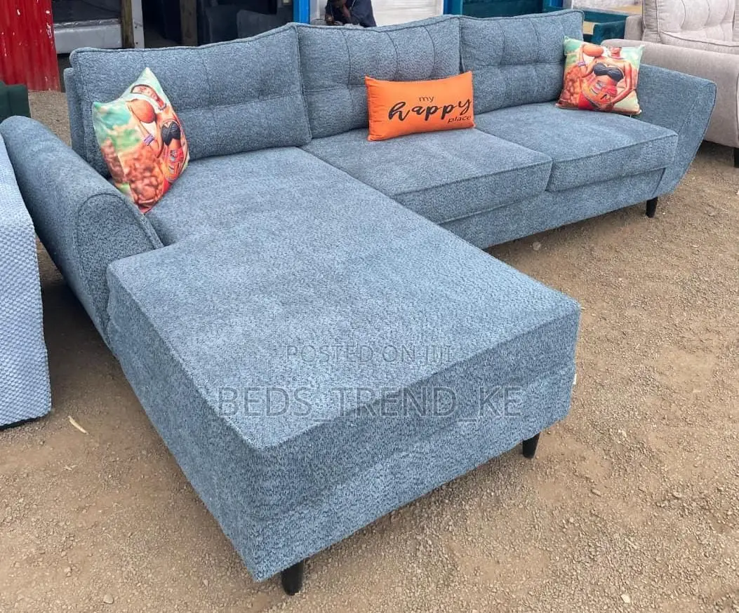 Sturdy Unique 6 Seater L Sofa