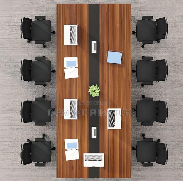 Office Furniture; {240cm X 120cm} Rectangular Office Conference Table - thumbnail 4