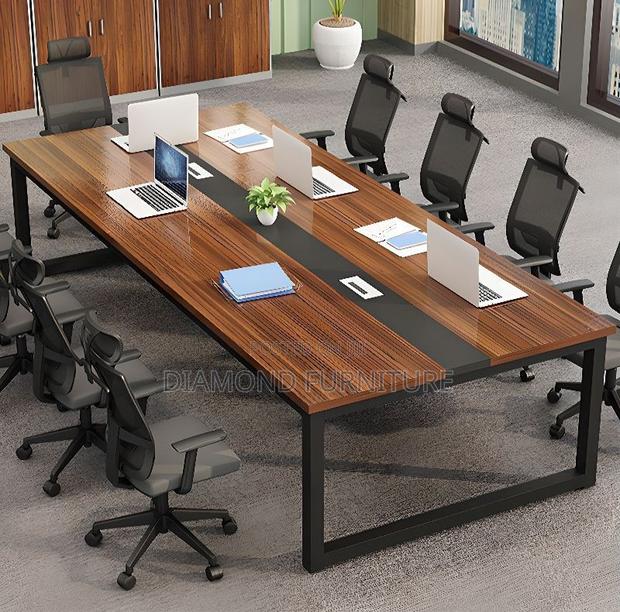 Office Furniture; {240cm X 120cm} Rectangular Office Conference Table - thumbnail 8