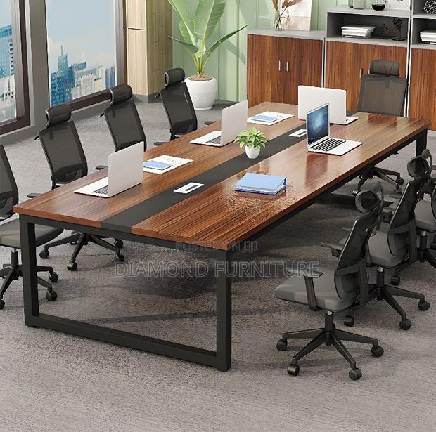 Office Furniture; {240cm X 120cm} Rectangular Office Conference Table - thumbnail 9