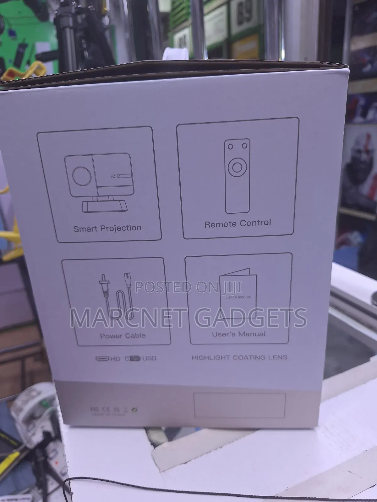 Smart Android Projecto With Difuse Reflection Imaging Auto Focus