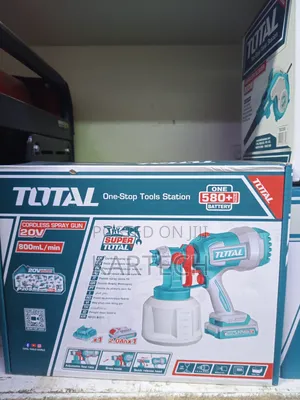 Total 20v 1000ml 800ml/Min Lithium-Ion Cordless Spray Gun