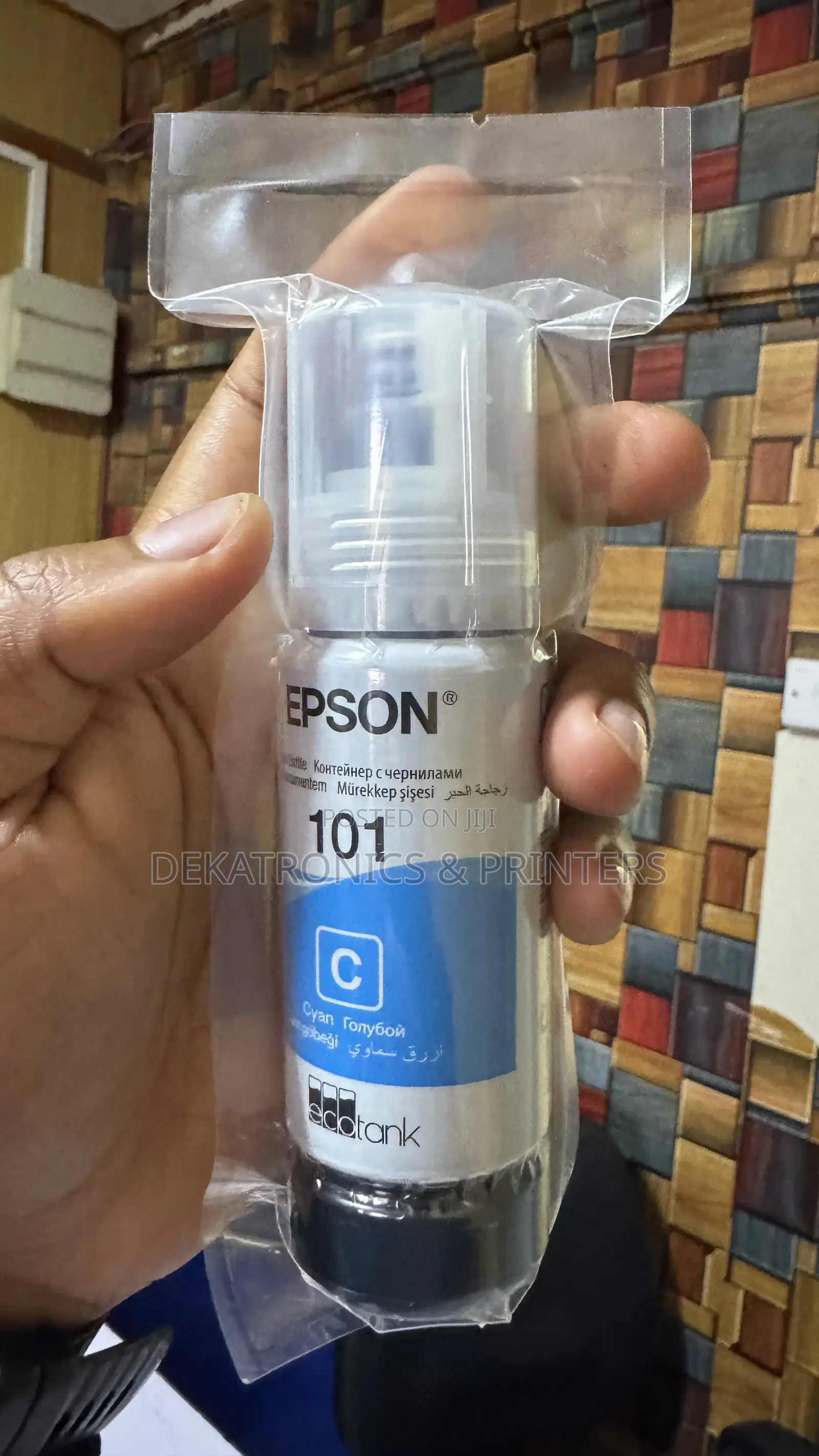 Epson Cyan Original 101 Ink