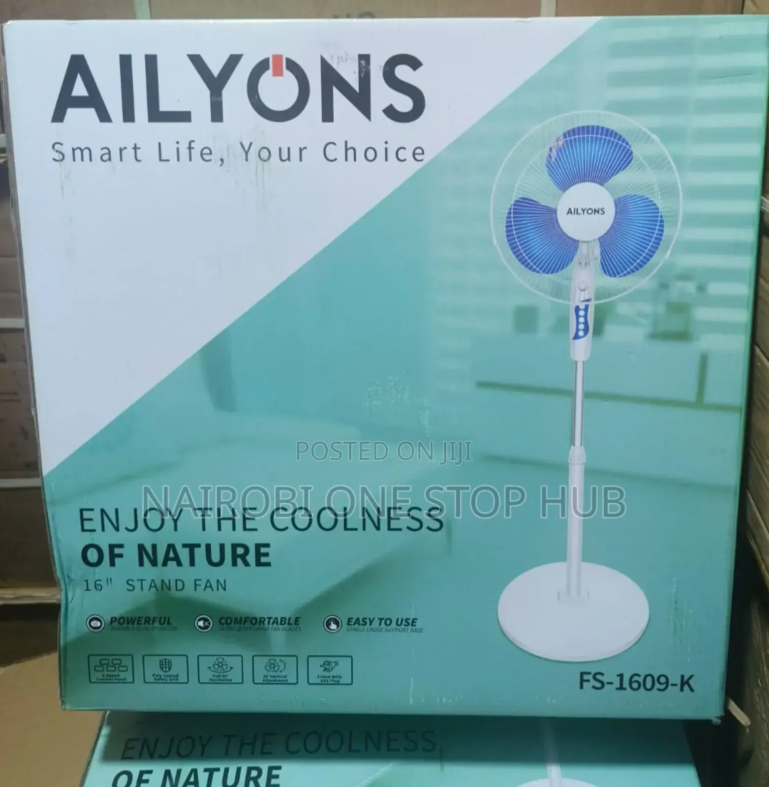 Ailyons 16inch Stand Fan