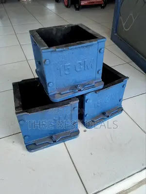 Cast Iron Testing Cube Moulds