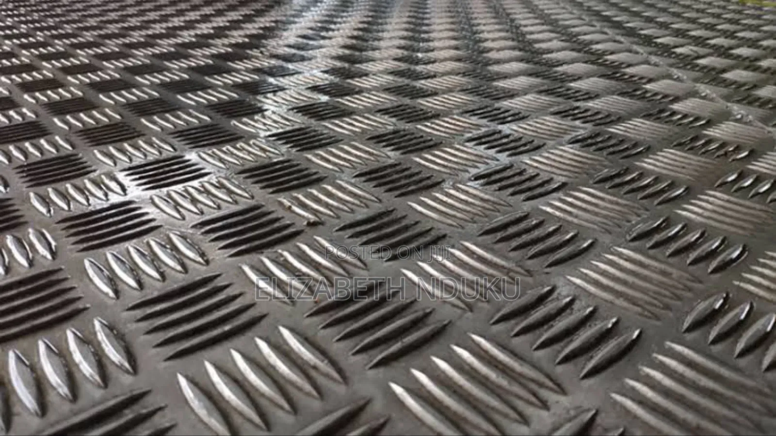 Aluminium Chequered Size 4ftx8ft 