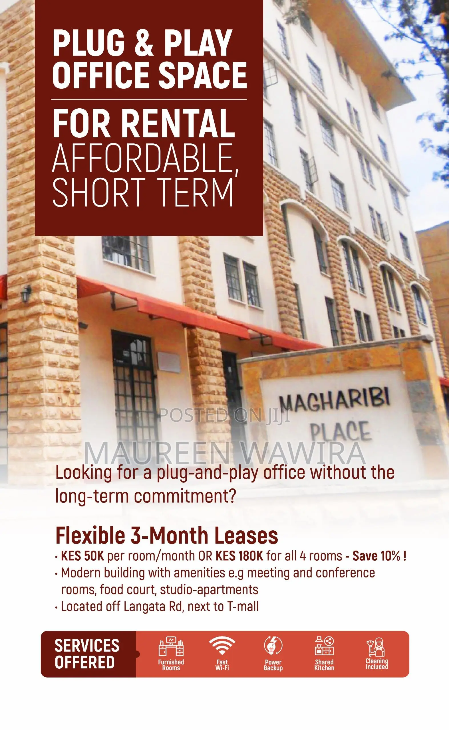 Plug Play Office Space for Rental | Short Term