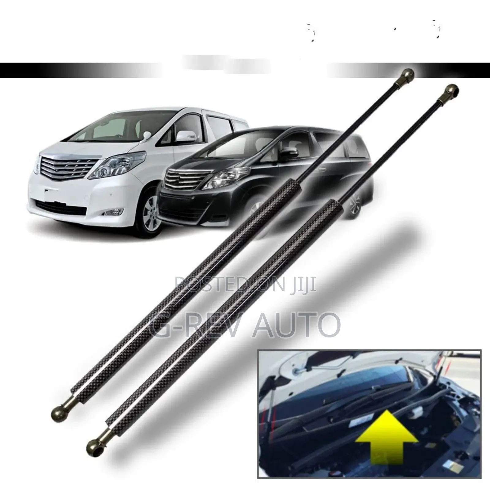 Toyota Alphard/Vellfire Boot Shocks.