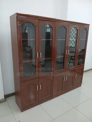 Ideal for Office or Home Wooden Display Cabinet