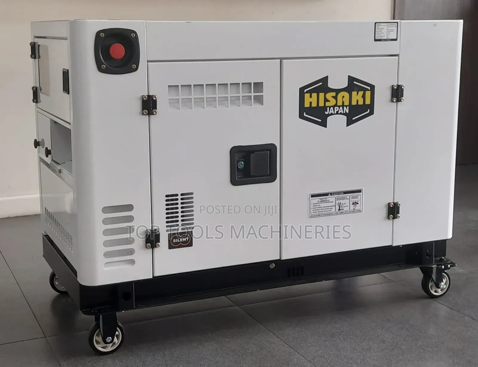 Hisaki Japan 25kva Three Phase Diesel Silent Generator Water Cooled