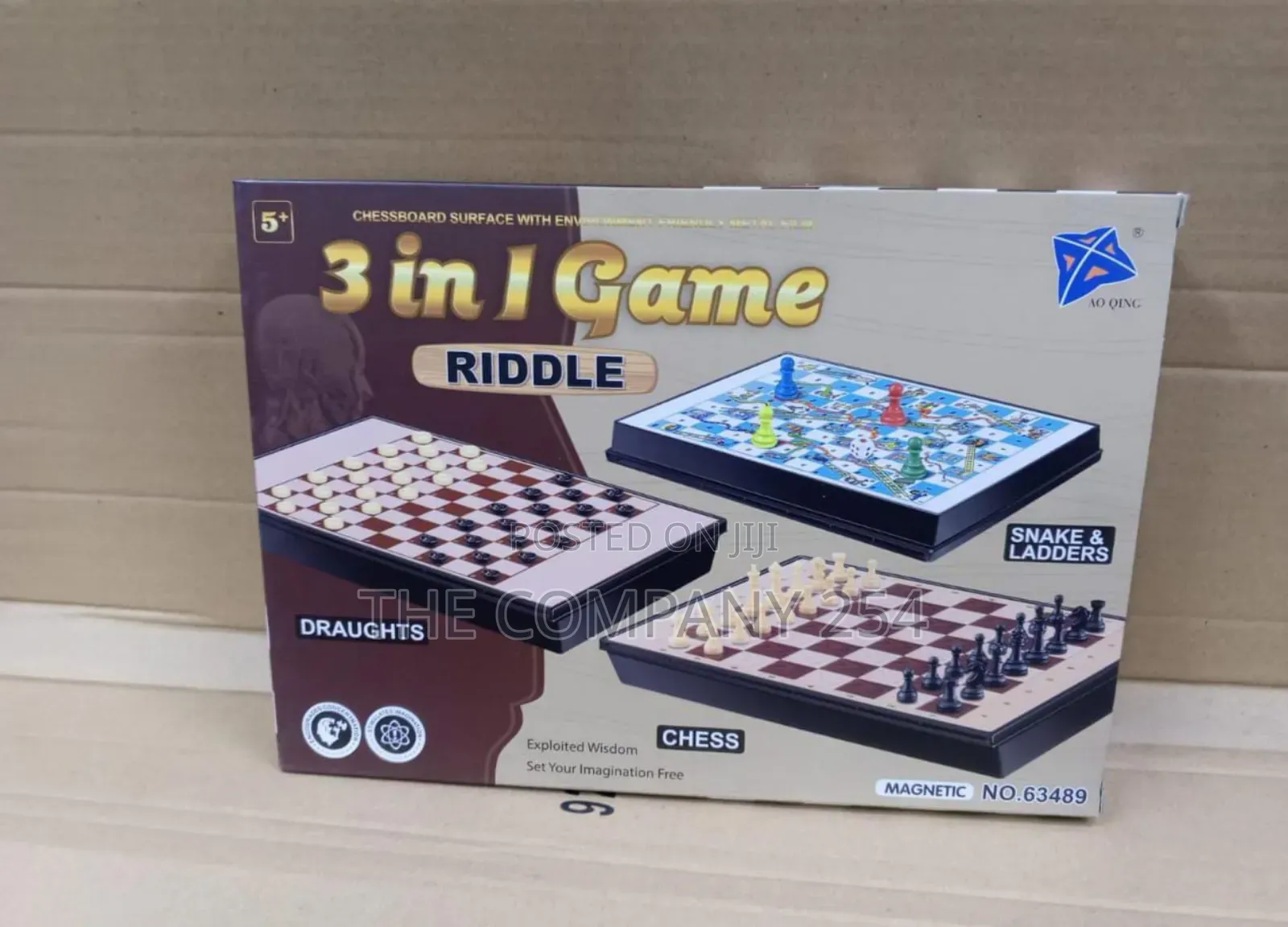 3 in 1 Riddle Game