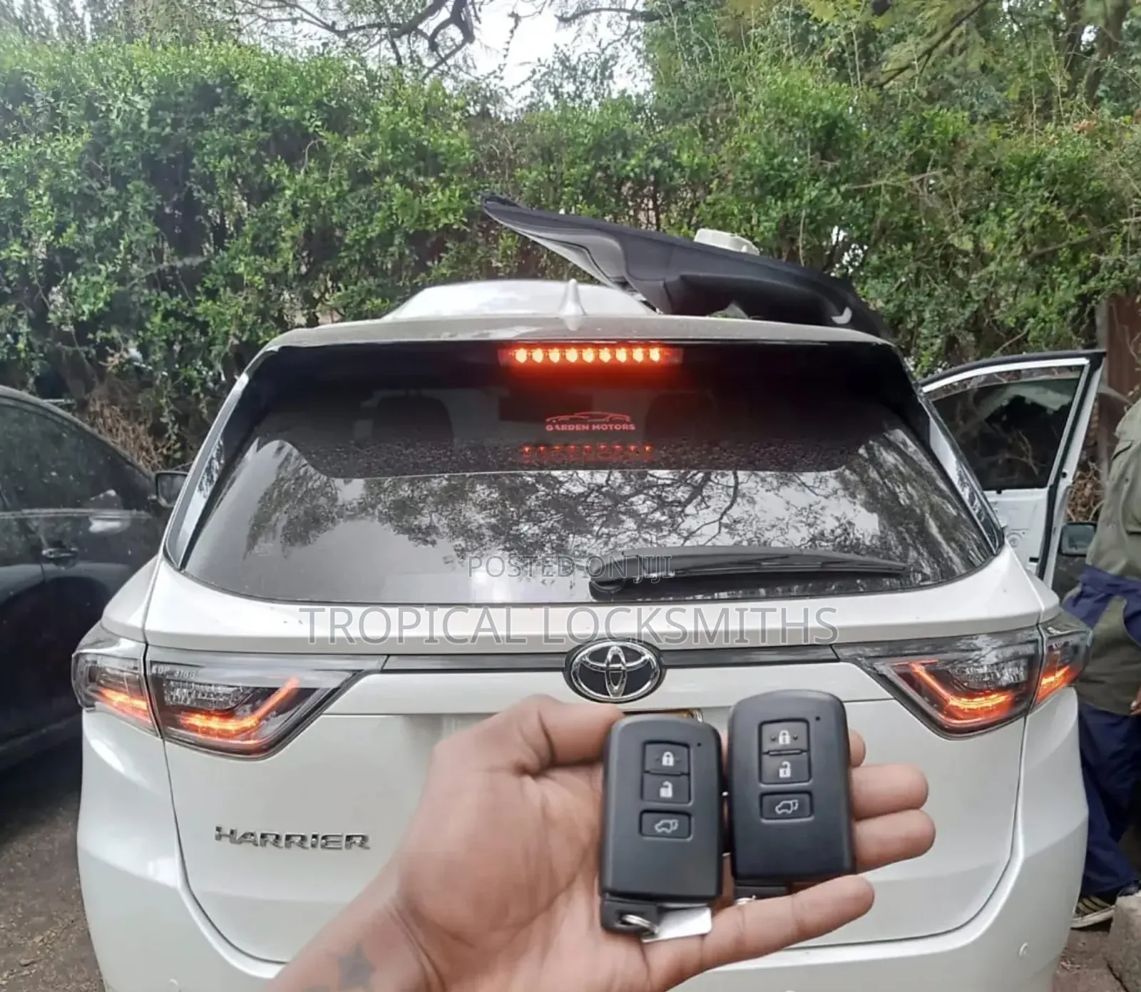 Toyota Harrier Key Programming